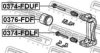 FEBEST 0376-FDF Piston, brake caliper